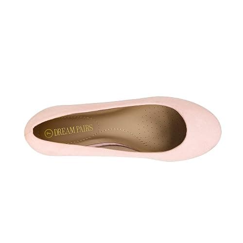 DREAM PAIRS Women's Sole-Simple Wide Width Flats, Ballerina Walking Flats, Comfortable Slip on Shoes thumbnail 4
