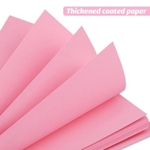Gotideal 80 Pages Scrapbook Album with 10 Metallic Markers, Craft Paper Photo Album for Wedding and Anniversary, Family DIY Scrapbook Accessories with Scrapbooking Stickers Corners(Pink) thumbnail 7
