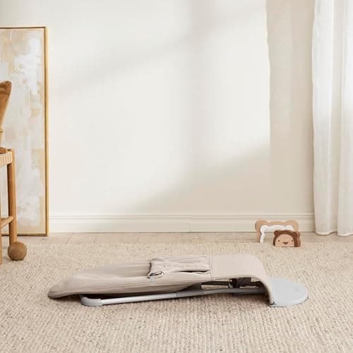 BabyBjörn Sdraietta Bliss, Tessuto mélange, Beige chiaro thumbnail 9