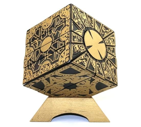 Detachable Hellraiser Puzzle Box, Cenobites Pinhead Halloween Cosplay Prop (Resin Model) thumbnail 5