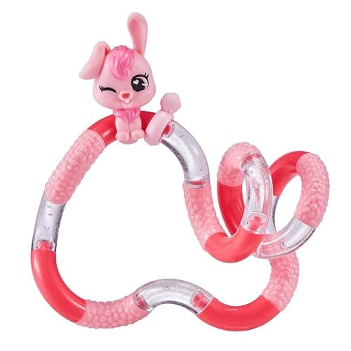 Tangle Jr. Pets 2-Pack Kitty and Bunny - Tangle Fidget Pets Fidget Toys - Fidget Toy Gift - Fidgets for School - Cute fidgets for girls - kitty character fidget and bunny character fidget thumbnail 3