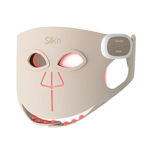 Silk’n LED Face Mask Pro + Builder Serum - Maschera LED Anti-Età per Viso - 7 Luci + Siero con Vitamina C, Acido Ialuronico e Chlorella - Tonificazione, Idratazione e Schiarimento thumbnail 2
