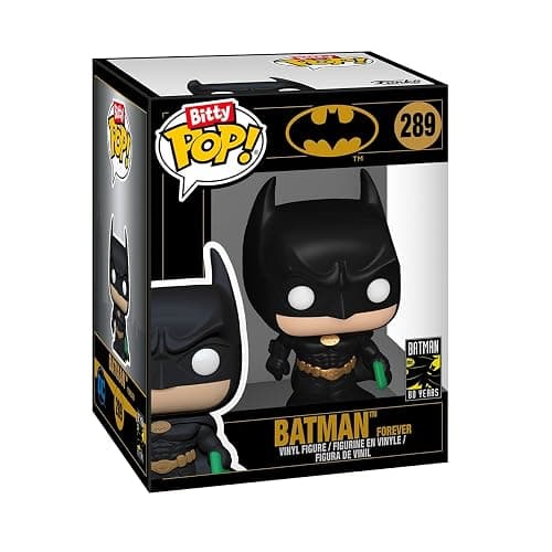Funko Bitty POP! Batman 85th - Two Face, 4-Pack and A Surprise Mystery Mini Figure - 0.9 Inch (2.2 Cm) - DC Comics Collectable - Stackable Display Shelf Included - Gift Idea - Party Bags Stocking thumbnail 5
