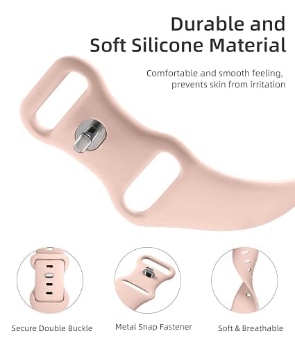 GEAK 15 Pack Bracelet Compatible with Apple Watch Band 40mm 38mm 44mm 42mm 41mm 45mm 46mm 49mm Women Men, Soft Sport Replacement Strap Wristbands for iWatch Bands Series 11 10 9 8 7 6 5 4 3 2 1 Ultra thumbnail 2
