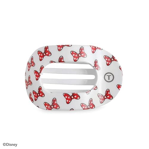 Disney TELETIES Minnie Mouse Loves Her Bows! Medium Flat Round Hair Clip thumbnail 2