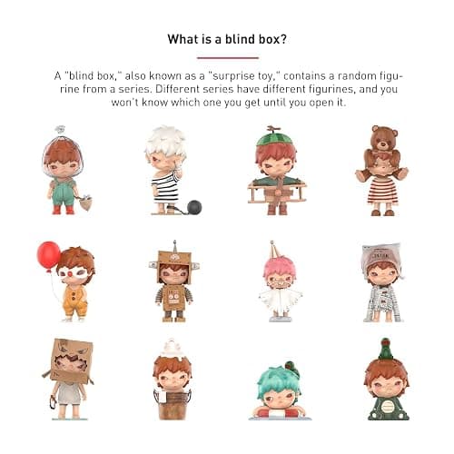 POP MART HIRONO Little Mischief Series, Hirono Blind Box Figures, Random Design Action Figures Collectible Toys Home Decorations, Holiday Birthday Gifts for Girls and Boys, Single Box thumbnail 8
