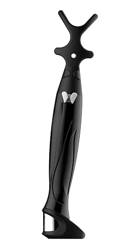 idi Toothbat - Wow Adult Floss Holder (Green/White/Black)-Patented Design Awards Winning Product, Easy, Comfort & Effective, Works Perfectly with Reach Waxed Nylon Floss (Black) thumbnail 2