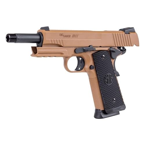Sig Sauer 1911 Emperor Scorpion CO2-Powered 4.5mm Steel BB Caliber Semi-Auto Air Pistol with 17rd BB Mag - CO2 Cartridges Not Included thumbnail 5