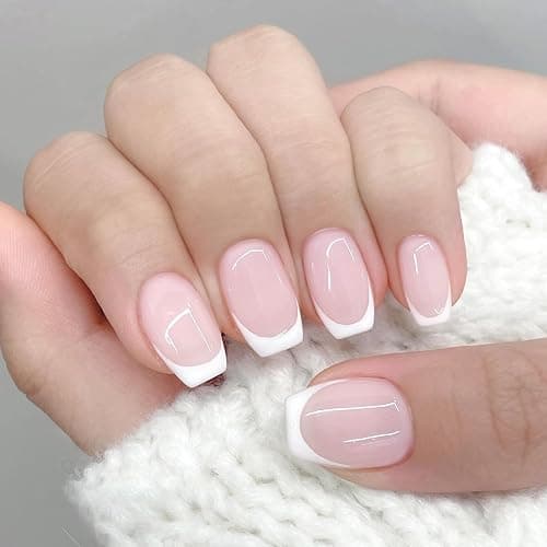 BORN PRETTY French Manicure Kit Nail Stamper & 2Pcs Jelly Milky Pink White | Colors Gel Nail Polish for French Tip, U V Light Cure thumbnail 5