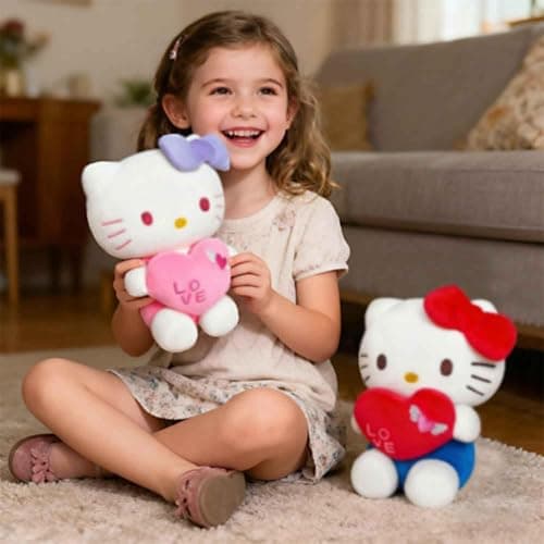 Dpucle Cartoon Plush Doll,8.3'' Kawaii Stuffed Soft Toy,Lovely Plushies for Children Girls Fans,Gift for Birthday Christmas, New Year thumbnail 4