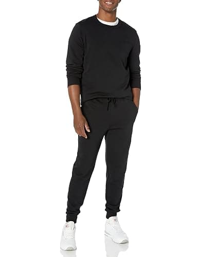 Amazon Essentials Men's Jogger Pants, Casual Relaxed Fit, Lightweight French Terry (Available in Big & Tall) thumbnail 4