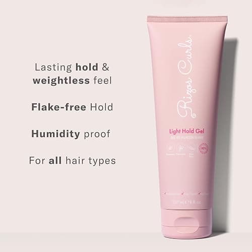Rizos Curls Light Hold Gel – Flexible, Flake-Free, Frizz-Free Hold & Shine – Defines & Moisturizes Wavy, Curly, Coily 1a–4c Hair Types with Aloe Vera – Sulfate, Silicone & Paraben Free thumbnail 4