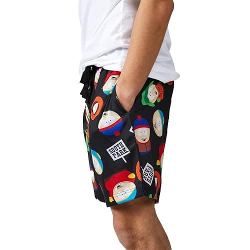 Bioworld South Park Main Character Grid Men's 2-Pack T-shirt & Lounge Short Sleep Set thumbnail 6