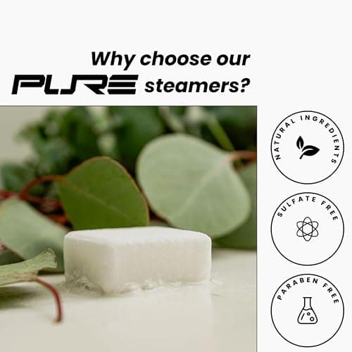 Sport Shower Steamers - Made in USA with Natural Eucalyptus Essential Oil, Aromatherapy, Stress and Sinus Relief, Muscle Recovery for Athletes, Best Birthday and Valentines Day Gifts for Runners thumbnail 2