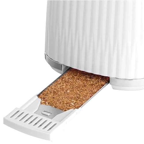 Russell Hobbs Eden 2 Slice Toaster (6 Browning settings, High lift feature, Frozen, reheat, cancel functions, Removable crumb tray, 800W, White) 27370 thumbnail 6