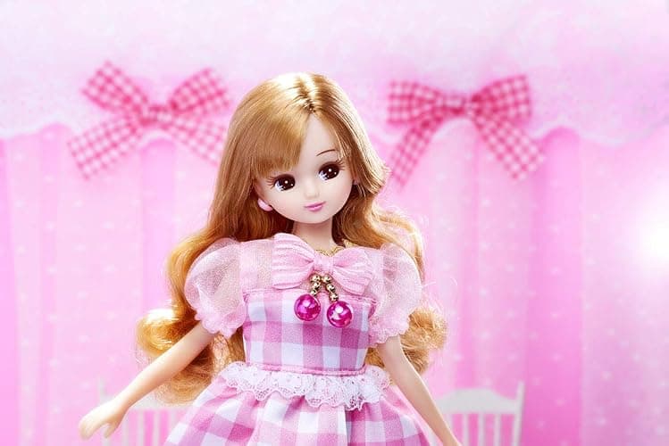 Licca-chan Dress LW-10 Cherry Pink thumbnail 3