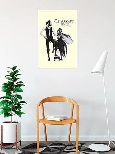 BUY ART FOR LESS Officially Licensed Fleetwood Mac Rumours 1977 Art Poster - 36 x 24 Inch - Decorative Print - Poster Paper - Ready to Frame thumbnail 2