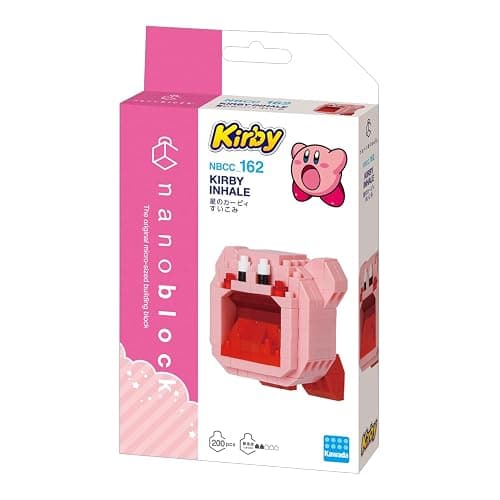 nanoblock - Kirby - Inhaling Kirby, Character Collection Series Building Kit thumbnail 5