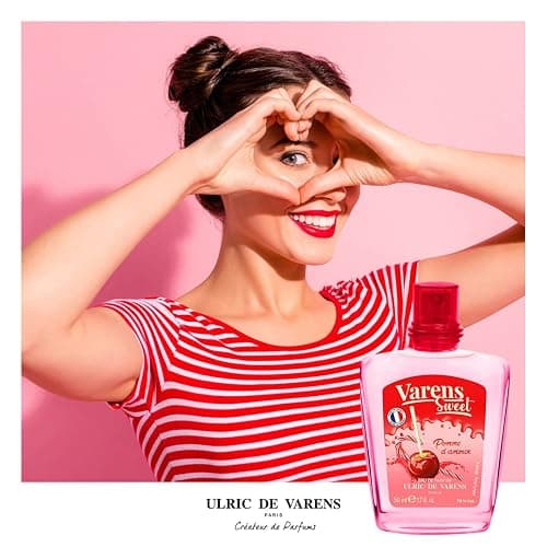 ULRIC DE VARENS - Eau de Parfum Varens Sweet Pomme D'Amour - Gourmand, Fruité, Pomme - Parfum Femme - Vaporisateur - Made in France - 50 ml thumbnail 2