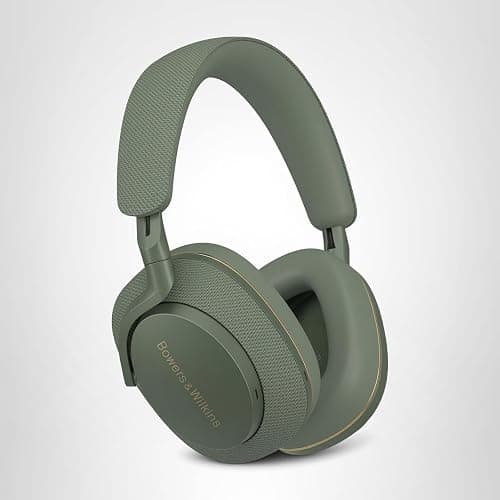 Bowers & Wilkins Px7 S2e Bluetooth Headphones Over The Ear, Over-Ear Headphones - Enhanced Noise Cancellation & Transparency Mode, Crystal-Clear Calls, 30-Hour Playback, Forest Green thumbnail 7