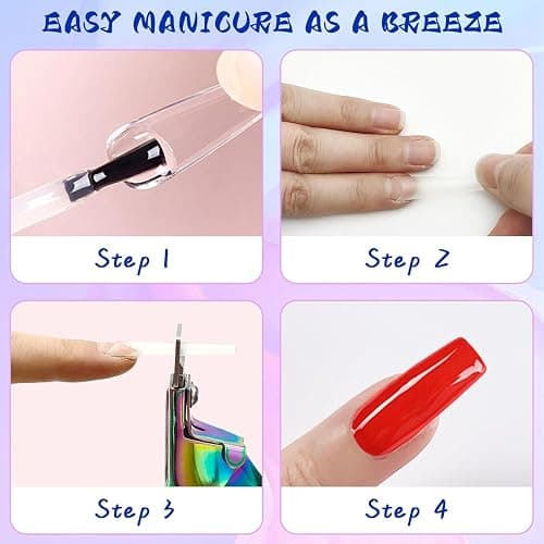 Acrylic Nail Cutter with Magnetic Sizing Guide, Adjustable Nail Tip Cutter for Acrylic Nails, Stainless Steel Acrylic Nail Clipper for Salon & Home Use thumbnail 6