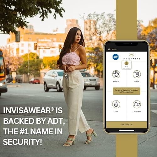 invisawear Smart Jewelry - Personal Safety Device - Keychain thumbnail 8