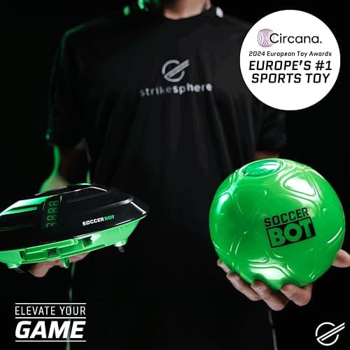 Soccer Bot - Ultimate Indoor Soccer Game with Score Tracker and Speed Modes, Soccer Training Toy thumbnail 4