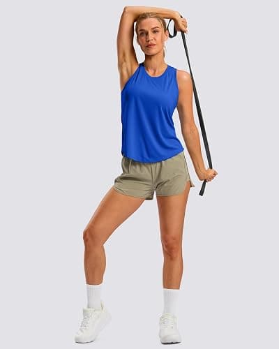 G Gradual Women's Workout Tank Tops Racerback Athletic Gym Shirts | Lightweight, Quick Dry, Breathable, Moisture Wicking, Loose Fit, Sleeveless, for Running Yoga Sports Tennis Pilates thumbnail 8