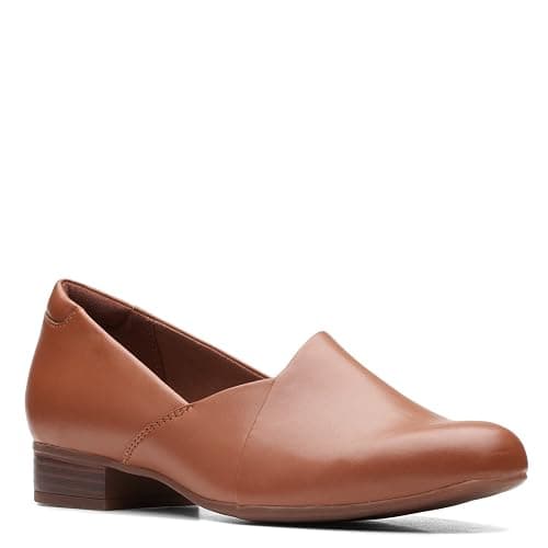 Clarks Women's Juliet Palm Loafer - Caramel - 7 Wide thumbnail 2
