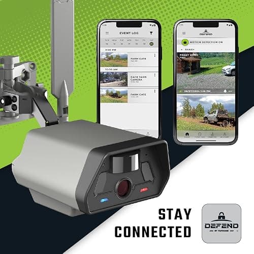TACTACAM Defend 4G Cellular Security Camera with Live View, 4K Photo, 1080p Video, No Wi-Fi Needed, Night Vision, Battery Powered, Remote Property and Outdoor Monitoring thumbnail 3