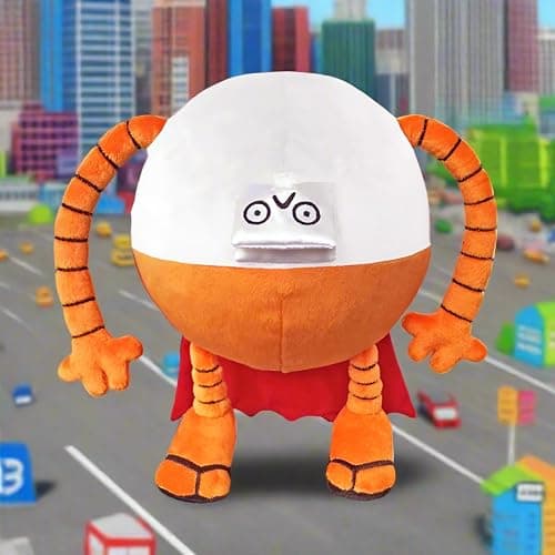 MerryMakers Dog Man's 80-HD Soft Plush Toy, 9-Inch, from Dav Pilkey's bestselling Dog Man Graphic Novel Series thumbnail 2