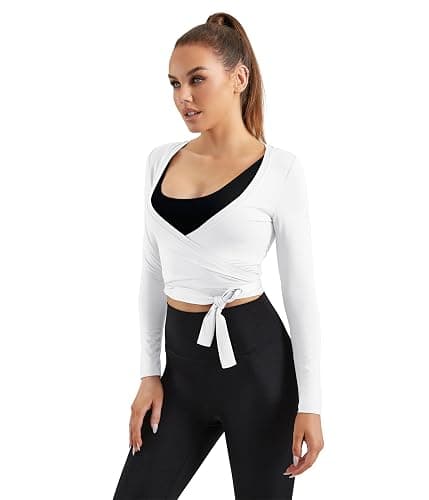 Mustcan Women Tie Front Shrug Long Sleeve Bolero Cardigan Lightweight Casual Tops thumbnail 7