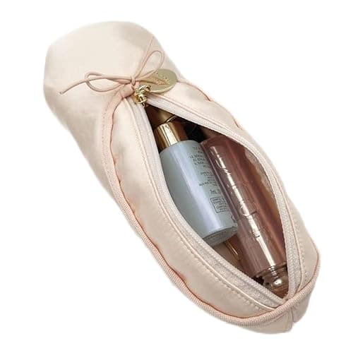 CECKQUE Ballet Dance Shoe Makeup Bag For Little Girls, Ballerina Slipper Makeup Pouch Bag, Ballet Pointe Shoes Gifts (Pink) thumbnail 8