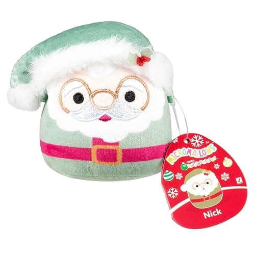 Squishmallows Micromallows 12 Day Advent Calendar 2025, Includuding Cam The Cat Christmas Edition, Tom The Festive Christmas Tree, Nick as Santa, Manny the Snowman and Many More! thumbnail 5