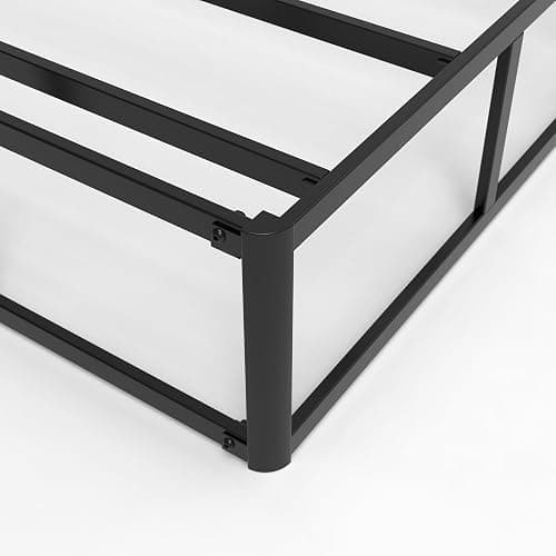 Maenizi 9 Inch Box Spring for Queen Bed, Heavy Duty Metal Box Spring Bed Base with Fabric Cover, Mattress Foundation, Easy Assembly, Noise Free, Black thumbnail 6