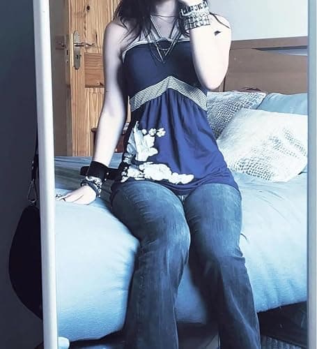 Emo Coquette Cropped Top Grunge 2000s Spaghetti Strap Tops Streetwear Vintage Camisole Y2k Cheetah Tops thumbnail 3