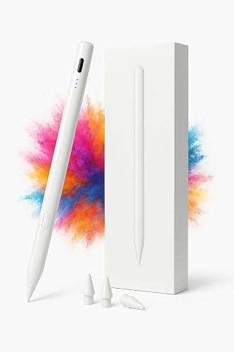 Lápiz para Apple iPad 2018–2025 con Carga Rápida, Rechazo De Palma Y Bluetooth. Preciso Y Sin Retardo. - Image 1