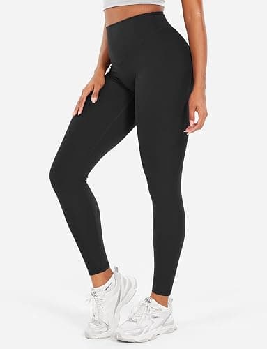 YEOREO Workout Leggings for Women Hidden Scrunch Tummy Control Leggings Agathia High Waisted Gym Yoga Pants thumbnail 4