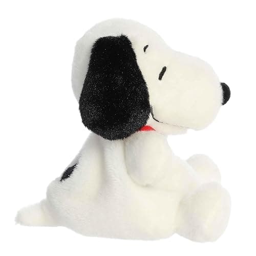 Aurora® Timeless Peanuts® Palm Pals™ Snoopy Stuffed Animal - Classic Characters - Lasting Memories - White 5 Inches thumbnail 3