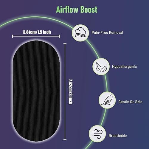 Mouth Tape for Sleeping Women 60 Pcs Gentle Tapes Painless Removal thumbnail 3