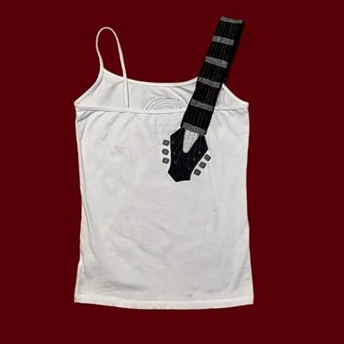 Y2K Punk Rock Tank Top for Women Vintage Graphic Camisole Harajuku Gothic Aesthetic Crop Shirt Grunge Emo Alt Clothes thumbnail 5