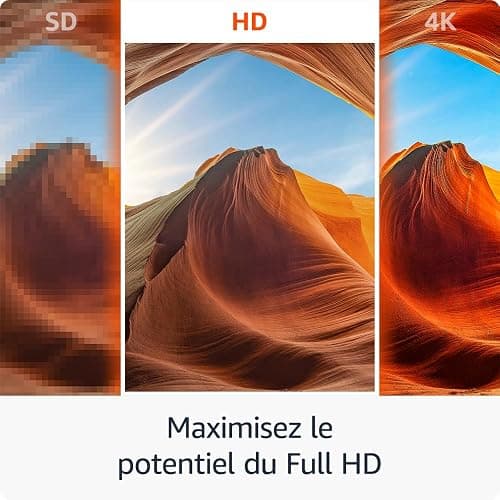 Amazon Fire TV Stick HD (Nouvelle génération) | TV gratuite et en direct, télécommande vocale Alexa, contrôle de la maison connectée, streaming HD thumbnail 4