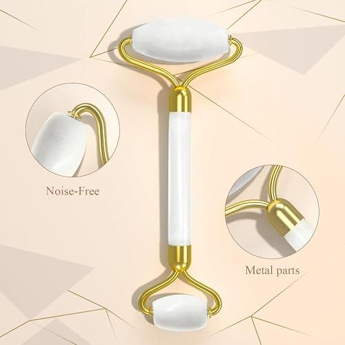YLTNEUQER Gua Sha Facial Massage Tool & Jade Roller Set, Facial Massager for Face, Neck, Back, Arms, Legs, Eye,SPA Gifts for Women Gua Sha Facial Massager Reduce Puffiness and Improve Wrinkles thumbnail 3