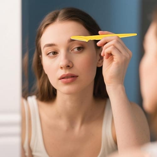 JHZMCRX Eyebrow Razors Bulk Face Razor Multipurpose Facial Razor Dermaplaning Tools for Women Men Eyebrow Trimmers Shaver with Protective Cover Hair Removal Tools Multicolor 30 Pcs thumbnail 7