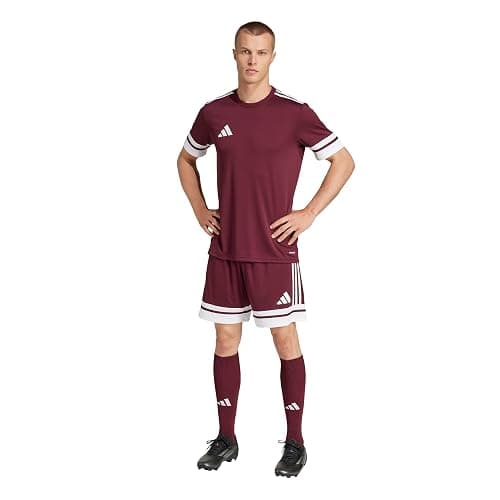 adidas Men's Squadra 25 Soccer Shorts, Black/Black/White, XX-Large thumbnail 7