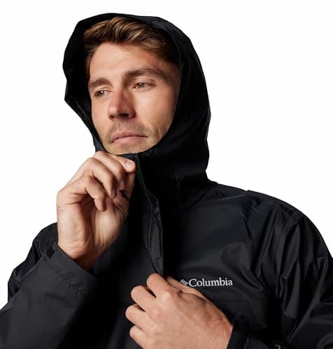 Columbia Men's Watertight II Rain Jacket - Large - Black thumbnail 5
