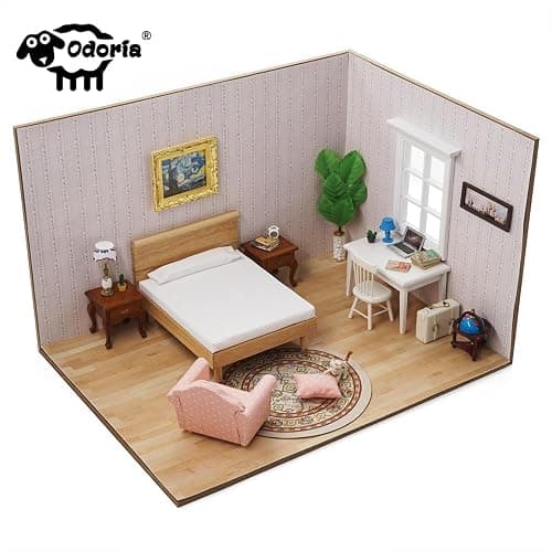 Odoria 1/12 Miniature Baby Nursery Furniture Set Dollhouse Accessories thumbnail 7