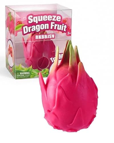 Jumbo Squishy Cherries 5.5 Inch, Giant Slow Rising Fruit Stress Toy, Realistic Sensory Fidget Food for Anxiety Relief, Large Soft Squeeze Ball for Kids Adults, Cute Desk Decor(Type b) - Image 1