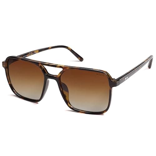SOJOS Trendy Vintage Aviator Square Sunglasses For Womens Mens Retro 70s UV400 Women Sun Glasses SJ2327 thumbnail 3