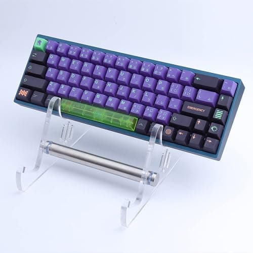 JOMKIZ PBT Keycaps,135 Keys Mecha Dye Sublimation Cherry Profile Keycaps with 7U Clear Spacebar Japanese Keycap Set for Cherry MX Switches US Layout Mechanical Keyboards thumbnail 3